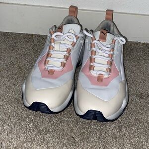 Puma Peach Thunder Rive Gauche Suede Sneakers